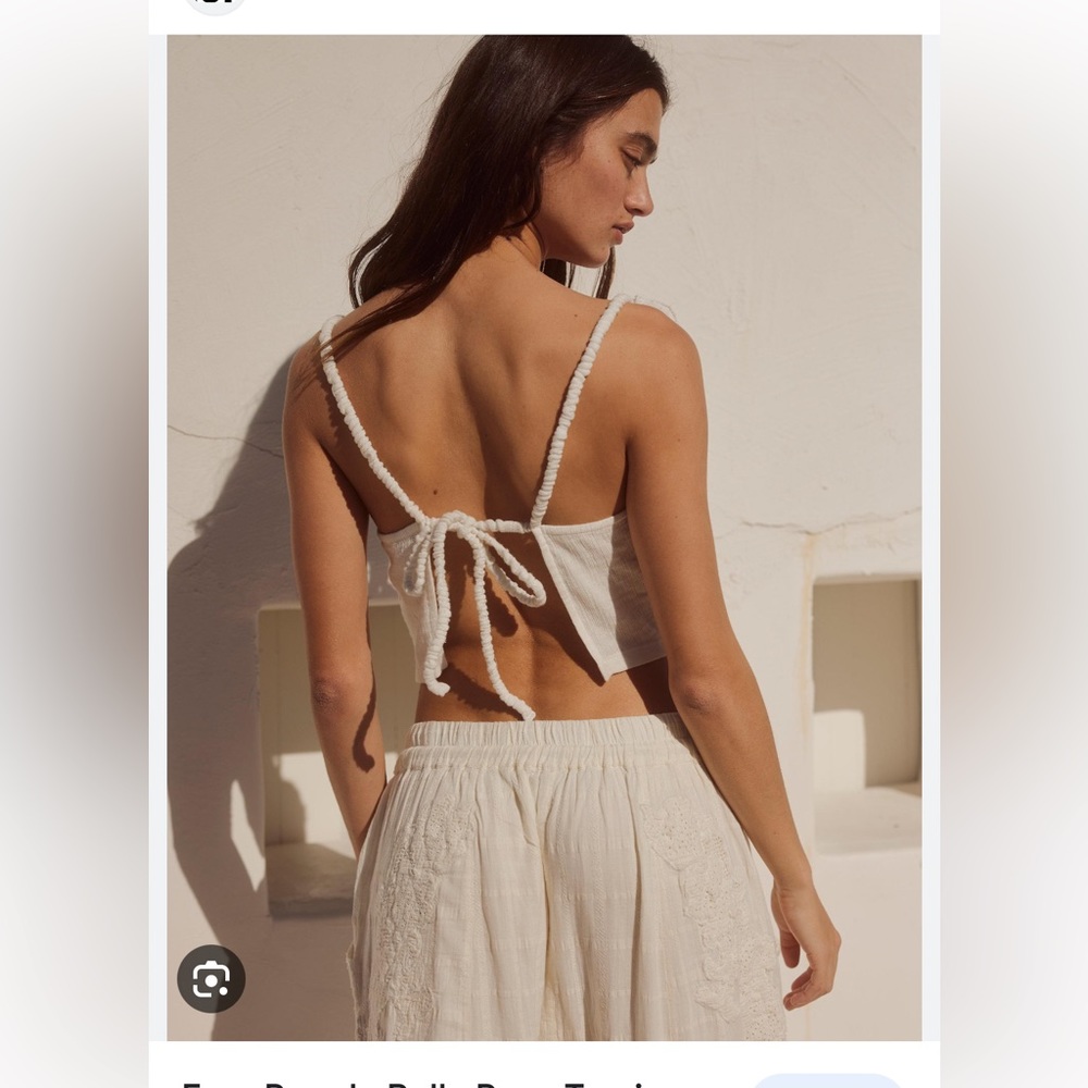 Free People Bella Rosa Top - Picture 3 of 3